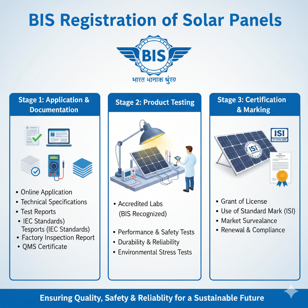 BIS Registration of Solar Panels